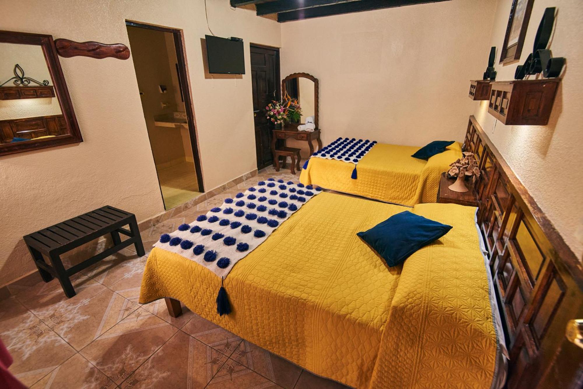 Hotel Palacio De Moctezuma ซานกริสโตบัล เด ลาสกาซาส ภายนอก รูปภาพ