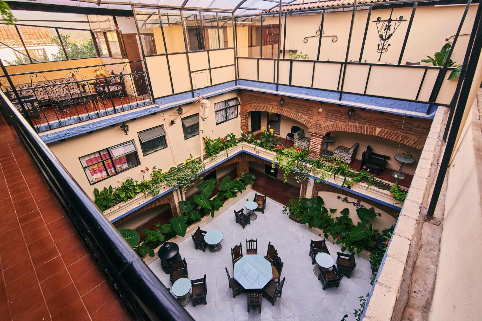 Hotel Palacio De Moctezuma ซานกริสโตบัล เด ลาสกาซาส ภายนอก รูปภาพ